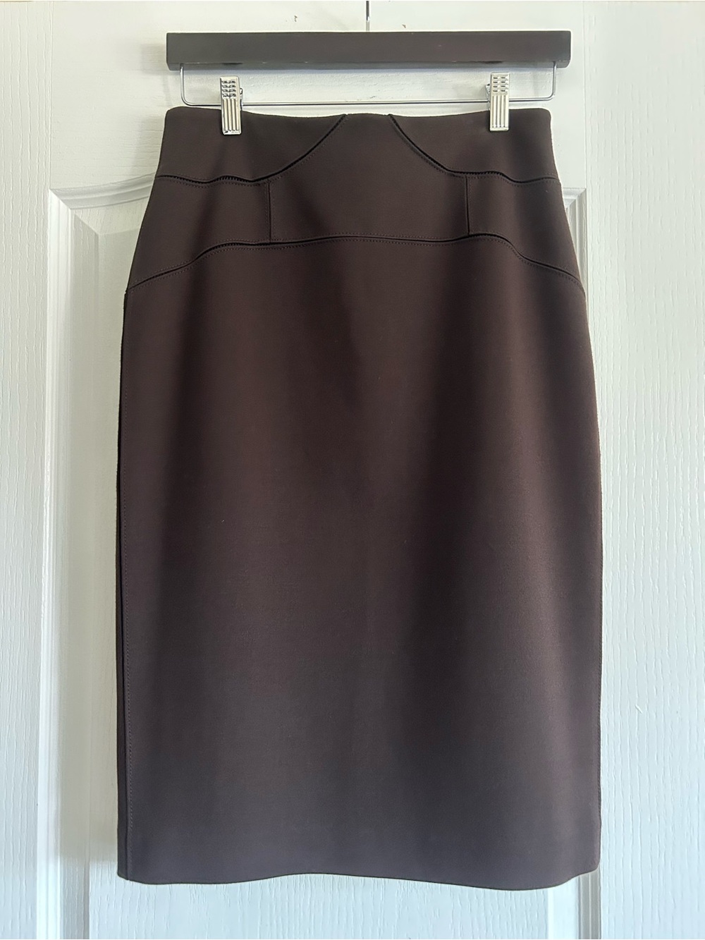 Robert Rodriguez Brown Pencil Skirt/Size 8